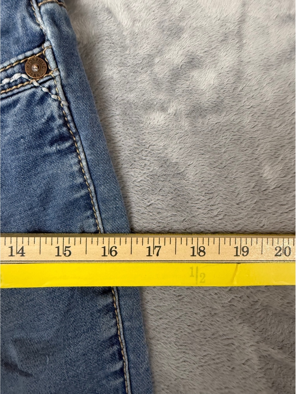 HYDRAULIC The Traveling Jean 3-Button Skinny Jeans Medium Wash Size 5/6 - Picture 5 of 10